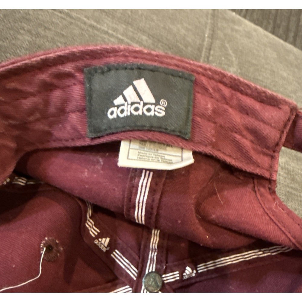 Texas A&M University Aggies Adidas SEC Strapback Adjustable Hat Cap NCAA Maroon - Picture 6 of 8